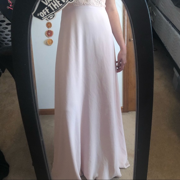 Pink Calvin Klein prom dress or bridal dress - Picture 4 of 5
